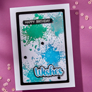 Spellbinders Press Plates - Splatters, BP-288 by Lisa Horton