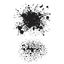 Spellbinders Press Plates - Splatters, BP-288 by Lisa Horton