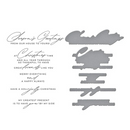 Spellbinders BetterPress Press Plate & Die - Christmas Cheer Sentiments, S6-262