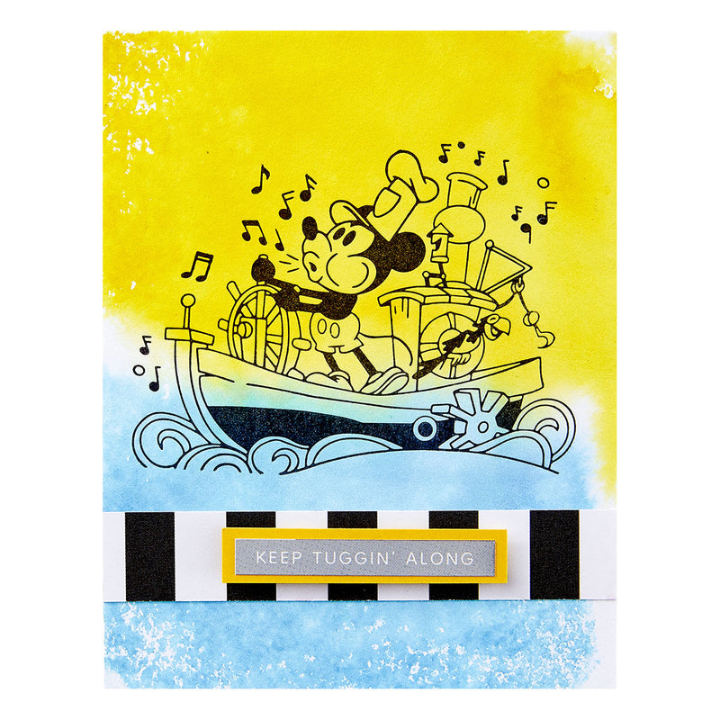 Spellbinders BetterPress Press Plate & Die Set - Steamboat Willie, BP-313