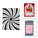Spellbinders BetterPress Press Plate Peppermint Twist, BP-315