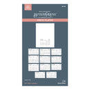 Spellbinders BetterPress Press Plate DIY 2026 Calendar, BP-316