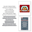 Spellbinders BetterPress Press Plate & Die Set - Cuckoo Cottage Sentiments, BP-317