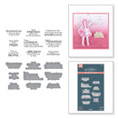 Spellbinders BetterPress Press Plate & Die - Wonder of Oz Sentiments, BP-331