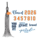 Spellbinders Press + Foil Plate + Die Set - Classic Mouse Graduation Sentiments, BP-358