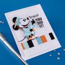 Spellbinders Press + Foil Plate + Die Set - Classic Mouse Graduation Sentiments, BP-358