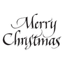 Spellbinders - Upright Italic Holiday Sentiments Press + Foil Bundle, BD-1097