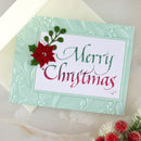 Spellbinders - Upright Italic Holiday Sentiments Press + Foil Bundle, BD-1097