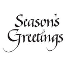 Spellbinders - Upright Italic Holiday Sentiments Press + Foil Bundle, BD-1097