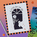 Spellbinders Press + Foil Plate & Die Set - Ghoulish Greetings, BP-384