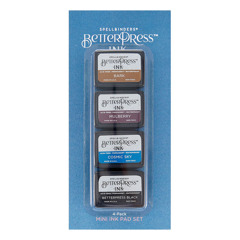 Spellbinders BetterPress Ink Mini Set - Regal Tones, BPI-003