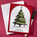 Spellbinders BetterPress Press Plate Twinkle Bright Tree Registration, BPR-033