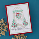 Spellbinders Registration Press + Foil Plate & Die Set - Festive Evergreens, BPR-050