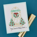 Spellbinders Registration Press + Foil Plate & Die Set - Festive Evergreens, BPR-050