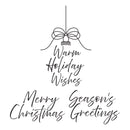 Spellbinders Registration Press + Foil Plate - Tied With Cheer BPR-051