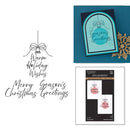 Spellbinders Registration Press + Foil Plate - Tied With Cheer BPR-051