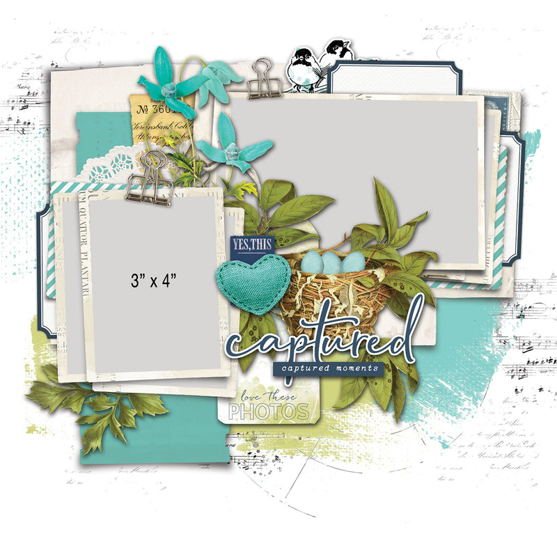 49 & Market Page Kit - Birdsong, BSK-29475