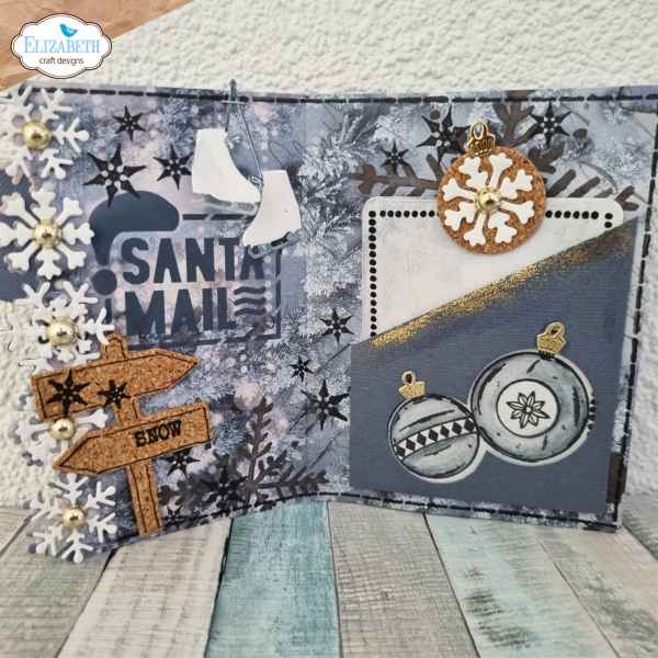 Elizabeth Craft Designs 12x12 Paper Pack - Rustic Winter, C013