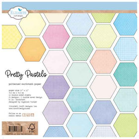 Elizabeth Craft Designs 12x12 Paper Pack - Pretty Pastels, C014