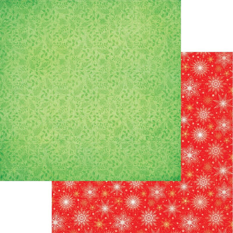 Elizabeth Craft Designs 12x12 Paper Pack- Holly Jolly Christmas, C018