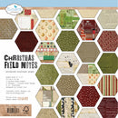 Elizabeth Craft Designs 12x12 Paper Pack - Christmas Field Notes, C020