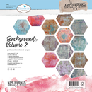 Elizabeth Craft Designs 12x12 Paper Pack - Backgrounds Volume 2, C033