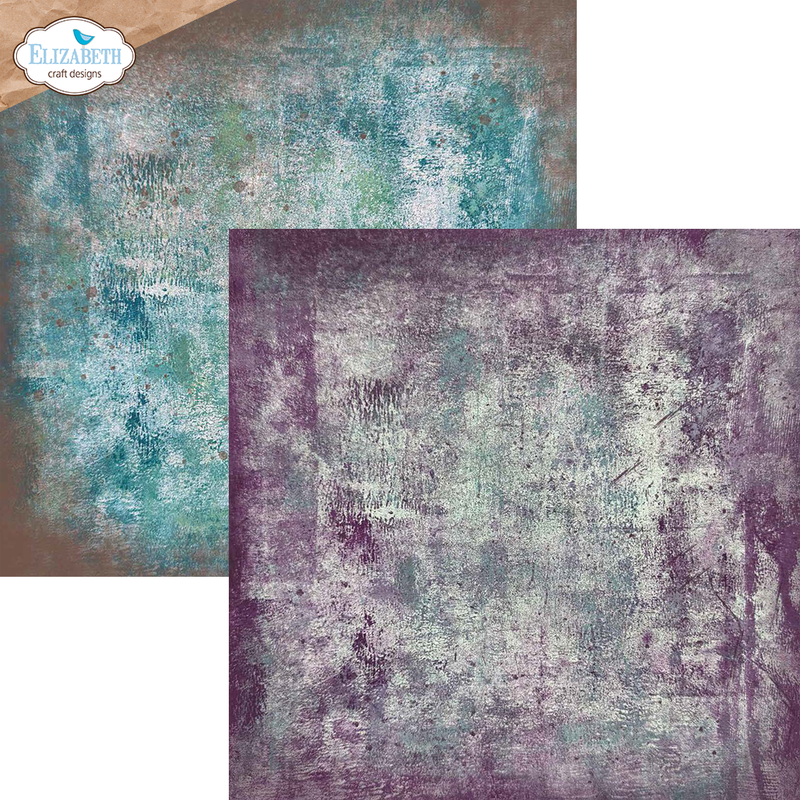 Elizabeth Craft Designs 12x12 Paper Pack - Backgrounds Volume 2, C033