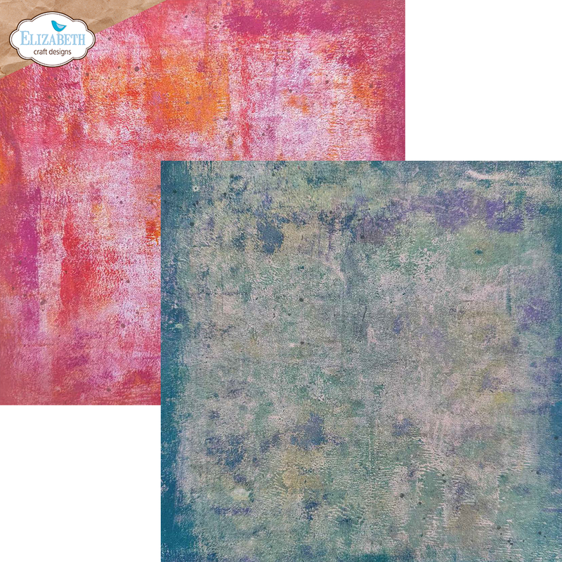 Elizabeth Craft Designs 12x12 Paper Pack - Backgrounds Volume 2, C033