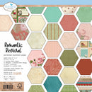 Elizabeth Craft Designs 12x12 Paper Pack- Romantic Revival, C036 Anette Green