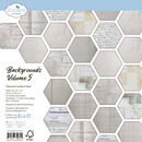 Elizabeth Craft Designs 12x12 Paper Pack - Backgrounds Volume 5, C044