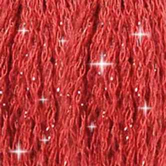 DMC 6-Strand Etoile Embroidery Floss 8.7yd - Metallic Carmine Red, C321