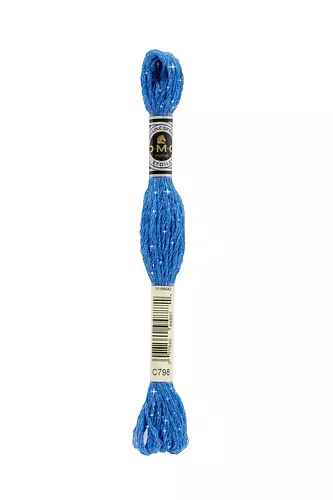 DMC 6-Strand Etoile Embroidery Floss 8.7yd - Cobalt Blue, C798