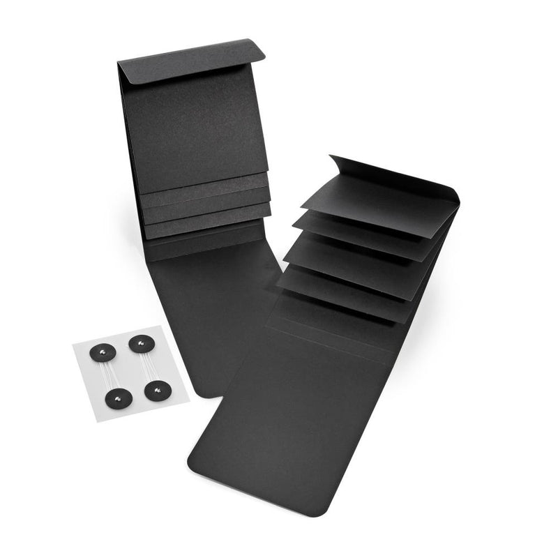 49 And Market Create-An-Album Waterfall Enclosure Set 4X6 - Black, CAA23923