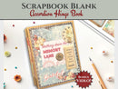 CrafTreat Scrapbook Blanks - Accordion Hinge Book DIY - Kraft, CAB025
