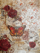 Ciao Bella Deluxe Cabinet Of Curiosities Paper - Pearl-Copper A4 5pc, CBD019