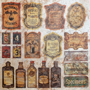 Ciao Bella 6x6 Deluxe Cabinet of Curiosities Paper - Pearl - Copper, CBDQ019