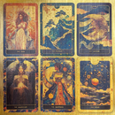 Ciao Bella 6x6 Deluxe Celestial Paper - Gold, CBDQ021