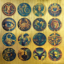 Ciao Bella 6x6 Deluxe Celestial Paper - Gold, CBDQ021