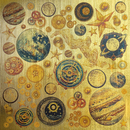 Ciao Bella 6x6 Deluxe Celestial Paper - Gold, CBDQ021