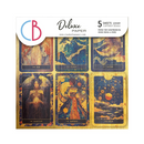 Ciao Bella 6x6 Deluxe Celestial Paper - Gold, CBDQ021