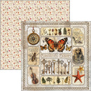 Ciao Bella 8x8 Paper Pad 12Pc - Cabinet of Curiosities, CBH085