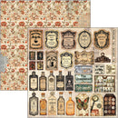 Ciao Bella 8x8 Paper Pad 12Pc - Cabinet of Curiosities, CBH085