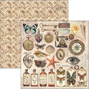 Ciao Bella 8x8 Paper Pad 12Pc - Cabinet of Curiosities, CBH085