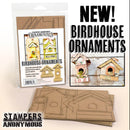 Stampers Anonymous Ornamentals - Birdhouse Ornaments, CBORN01