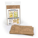 Stampers Anonymous Ornamentals - Birdhouse Ornaments, CBORN01