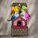 Stampers Anonymous Ornamentals - Birdhouse Ornaments, CBORN01