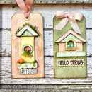 Stampers Anonymous Ornamentals - Birdhouse Ornaments, CBORN01