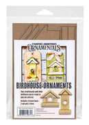Stampers Anonymous Ornamentals - Birdhouse Ornaments, CBORN01