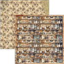 Ciao Bella 12x12 Paper Pad 12Pc - Cabinet of Curiosities, CBPM085