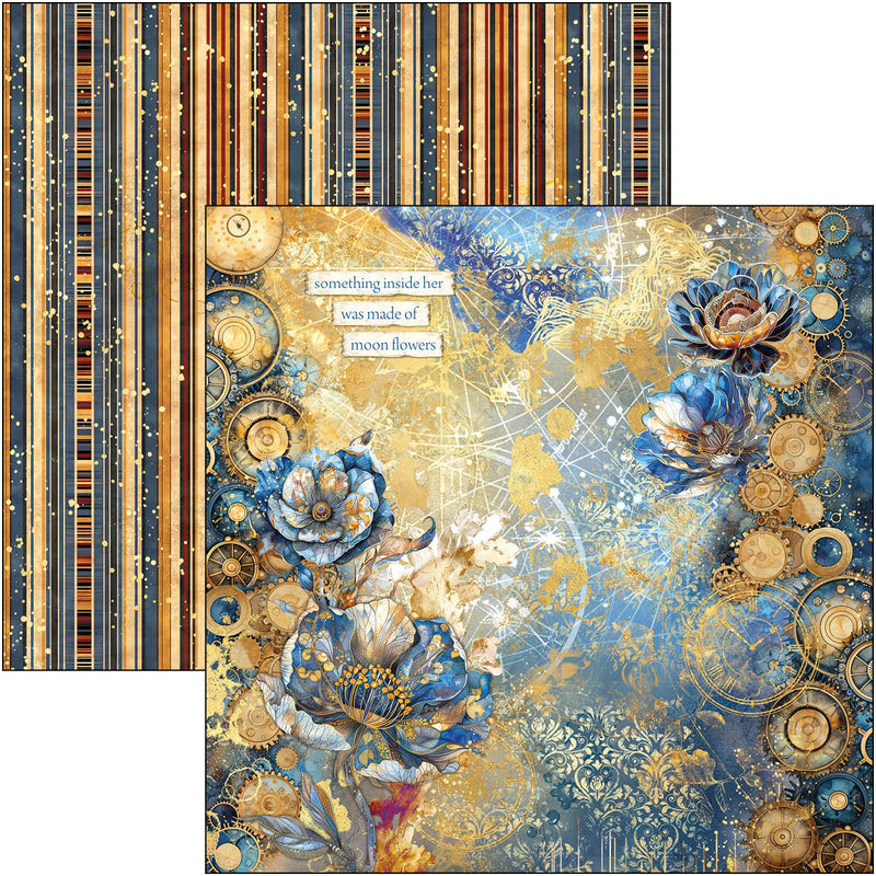 Ciao Bella 12x12 Paper Pad 12Pc - Celestial, CBPM087